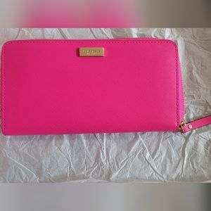NWT Kate Spade Pink Wallet